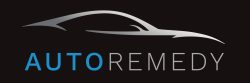 cropped Autoremedy logo onblack